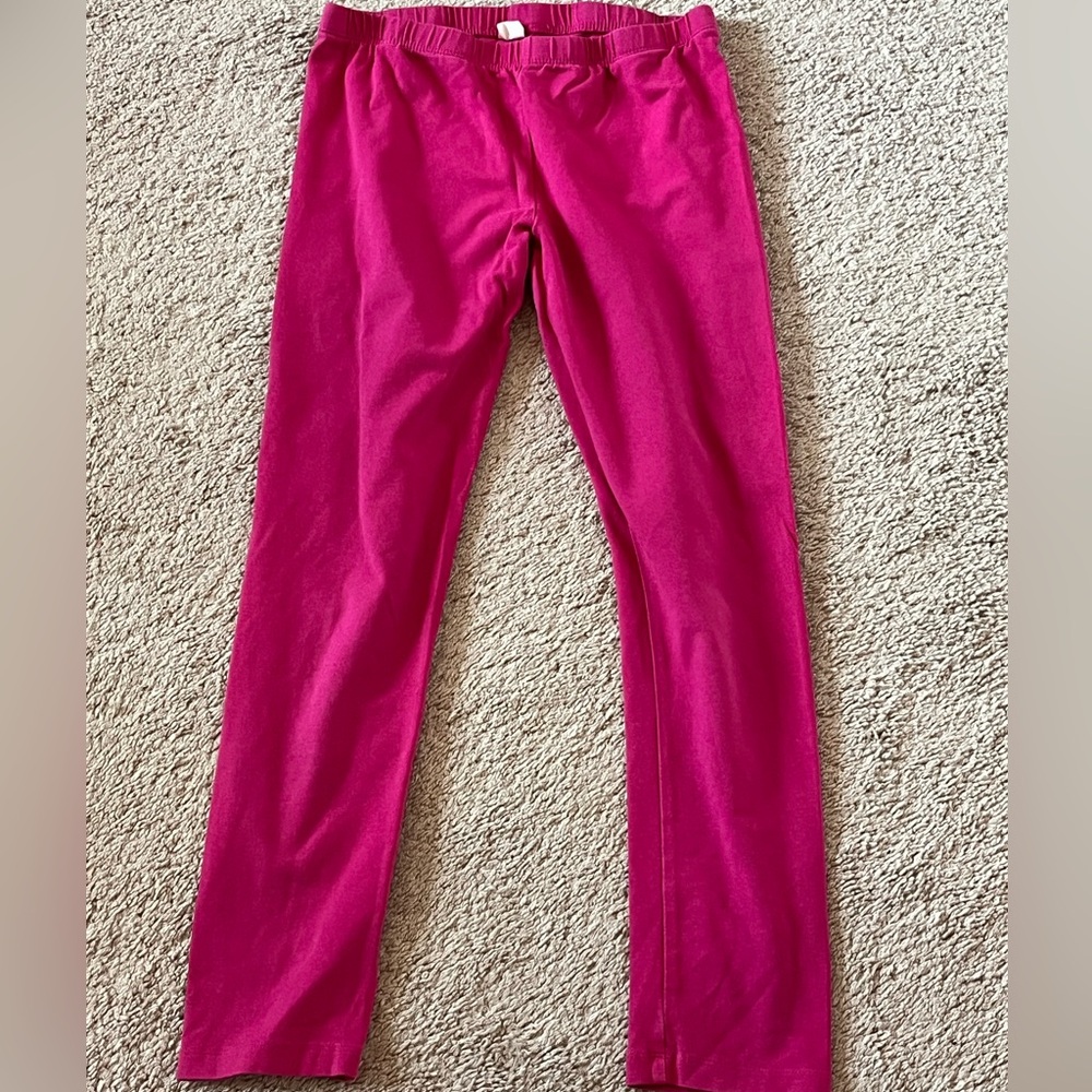 The Children Place Girl's Dark Pink Leggings Size 10/12
